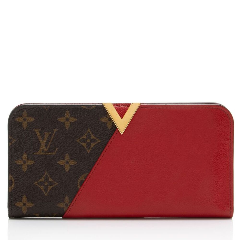 Louis Vuitton Monogram Canvas Leather Kimono Wallet